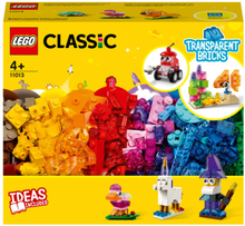 LEGO Classic Kreative gennemsigtige klodser