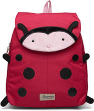 Happy Sammies Backpack S+ Ladybug Lally Accessories Bags Backpacks Rosa Samsonite*Betinget Tilbud