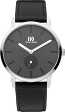 Danish Design IQ14Q1219 Horloge Tokyo staal zilverkleurig-zwart 39 mm