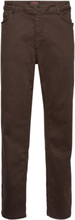 James Brushed 5-Pkt Designers Trousers Chinos Burgundy Morris
