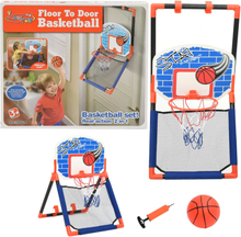vidaXL Basketballsett for barn flerfunksjonelt gulv og vegg