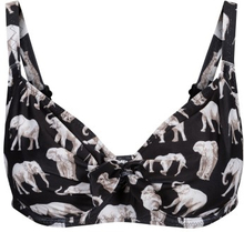 Saltabad Elephant Dolly Bikini Bra Svart mönstrad polyamid F 80 Dam