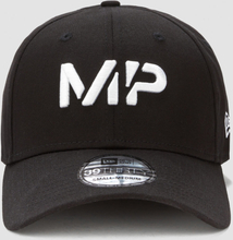MP New Era 39THIRTY Baseball Cap - Black/White - S-M