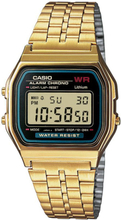Casio A159WGEA-1EF Horloge Retro digitaal goudkleurig