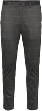 Milano Fintley Pants Bottoms Trousers Formal Grey Clean Cut Copenhagen
