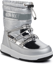 Vinterskor Moon Boot Girl Soft Wp 34051700003 Silver