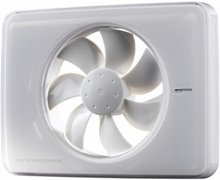 Fresh Intellivent 2.0 ventilator med hygrostatkontrol og timer, Ø100-125 mm, hvid