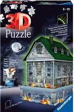 Puslespill 3D 216 Deler Night Light Haunted House