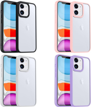 iPhone Bumper -kotelo - läpinäkyvä väreillä