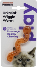 Kattleksak Petstages Orka Cat Wiggle Worm 10cm