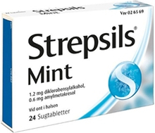 Strepsils (Läkemedel) 24 tabletter Mint