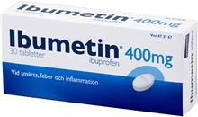 Ibumetin 400mg (Läkemedel) 30 tabletter