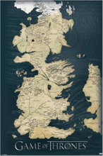 Game of Thrones - Map of Westeros and Essos