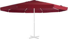 vidaXL Reservtyg för parasoll vinröd 500 cm