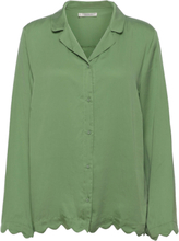Jane Shirt Topp Grønn Underprotection*Betinget Tilbud