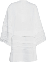 Layer Detail Over D Dress Kort Kjole White Victoria Beckham