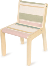 Kid's Chair Kaarol Earth Canvas Home Kids Decor Furniture Chairs & Stools Multi/mønstret Lorena Canals*Betinget Tilbud