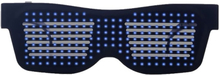 LED Bluetooth Glasögon - Blå