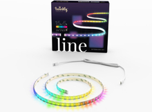 Twinkly Line magnetisk LED bånd forlængersæt, farvet lys, 1,5 meter