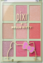 Pixi + Hello Kitty - Chrome Glow Palette Beauty WOMEN Makeup Face Blush Multi/mønstret Pixi*Betinget Tilbud