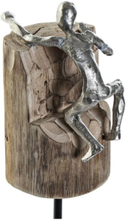 Dekorativ figur DKD Home Decor Aluminium Mangotræ (13.5 x 12 x 46 cm)