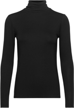 Slhanadi Rollneck Ls Tops T-shirts & Tops Long-sleeved Black Soaked In Luxury