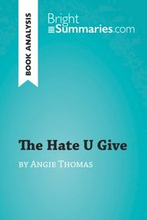 Hate U Give by Angie Thomas (Book Analysis)