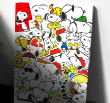 Canvas schilderij Snoopy karakter