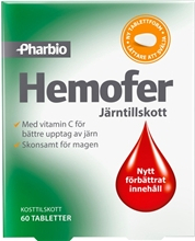 Hemofer 60 tabletter