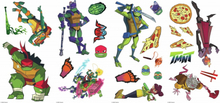 RoomMates muurstickers Teenage Mutant Ninja Turtles vinyl 25 stuks