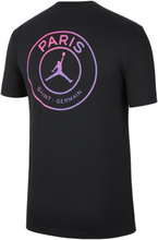 Paris Saint-Germain Logo Men's T-Shirt - Black