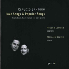 Santoro Claudio: Love Songs & Popular Songs
