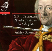 Telemann: Twelve Fantasias For Solo Flute