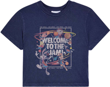 Space Jam: Ladies T-Shirt/SJ2: Welcome To The Jam (Cropped) (Small)