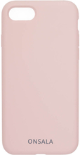 ONSALA Mobilskal Silikon Sand Pink iPhone 6/7/8/SE
