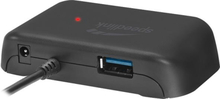 SpeedLink SNAPPY EVO USB Hub, 4-Port, Type-C to USB 3.0, black