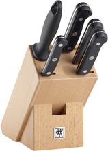 Zwilling - Gourmet knivsett med knivblokk 6 deler