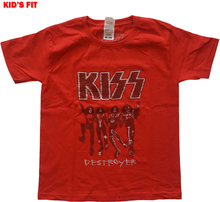 KISS: Kids T-Shirt/Destroyer Sketch (11-12 Years)