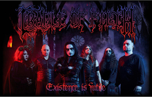 Cradle Of Filth: Textile Poster/Existence Is Futile