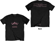 BlackPink: Unisex T-Shirt/The Album - Crown (Back Print) (Medium)