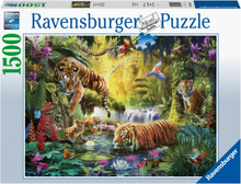 Ravensburger - Puzzle 1500 - Tranquil Tigers