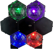Music - BT Speaker with 4 Color LED Light Effect