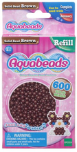 Aquabeads / Pärlor matt brun