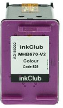 inkClub Mustepatruuna, korvaa HP 301XL, 3-väri, 340 sivua