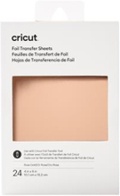 Cricut Transfer Foil Sheets 10x15cm 24 sheets (Rose Gold)