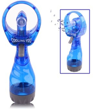 Håndholdt Sprayflaske/Forstøver til Vand - Med Blæser - Blå