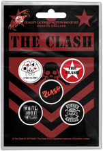 The Clash: Button Badge Pack/London Calling