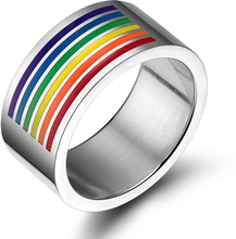 Ring "Rainbow" i Rostfritt stål