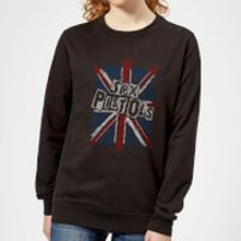 Sex Pistols Union Jack Women's Sweatshirt - Black - XS - Black