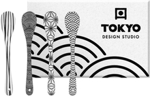 Tokyo Design Studio Nippon Black skje 4 stk